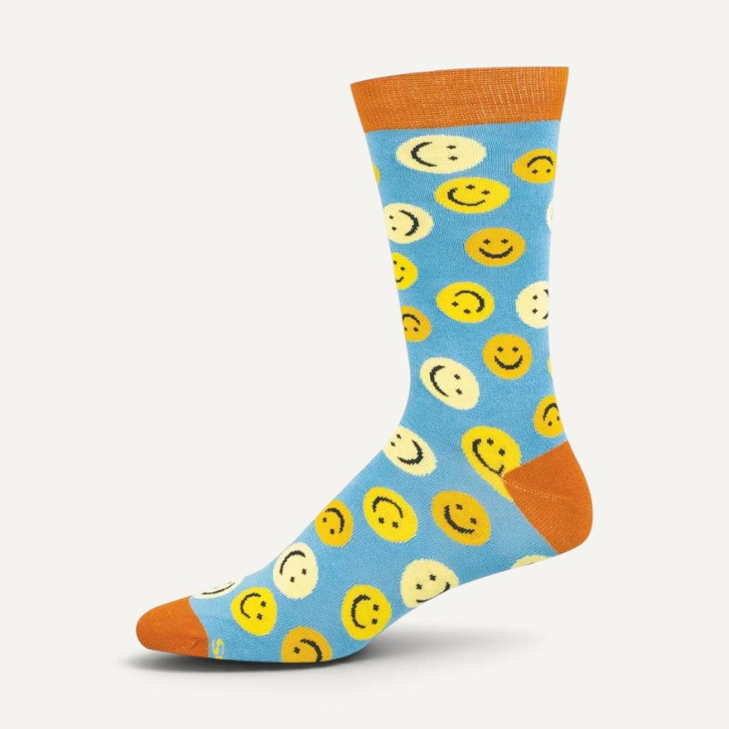 Men's Bamboo Nothing But Smiles Blue