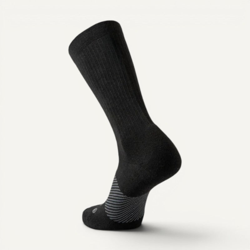 Merino Wool Wicked Comfort Crew Black