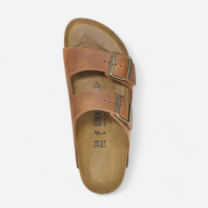 Arizona Cognac Oiled Leather Regular