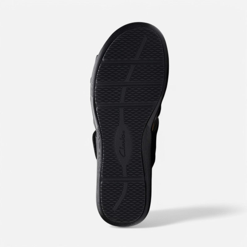 Kitly Slide Black Leather