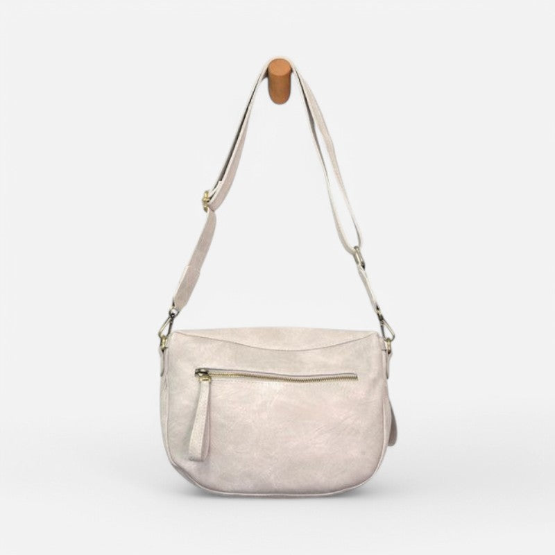 Laura Contrast Strap Sling/Belt Bag Linen