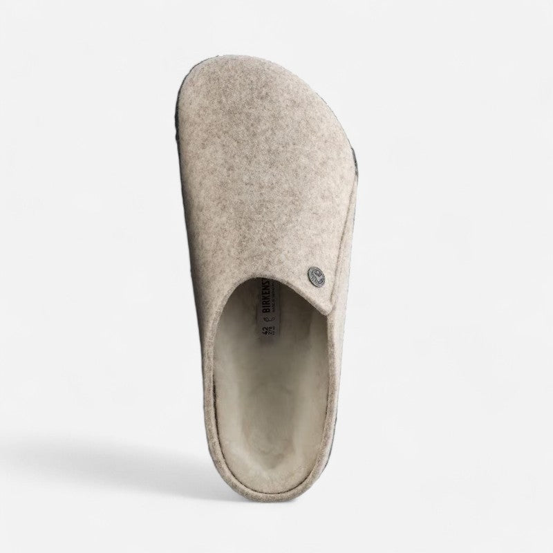Zermatt Shearling Eggshell Wool Felt Narrow