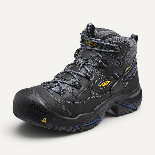 Utility Braddock Mid Wp Soft-Toe Raven/Estate Blue