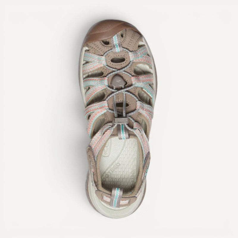 Women's Whisper Taupe/Coral