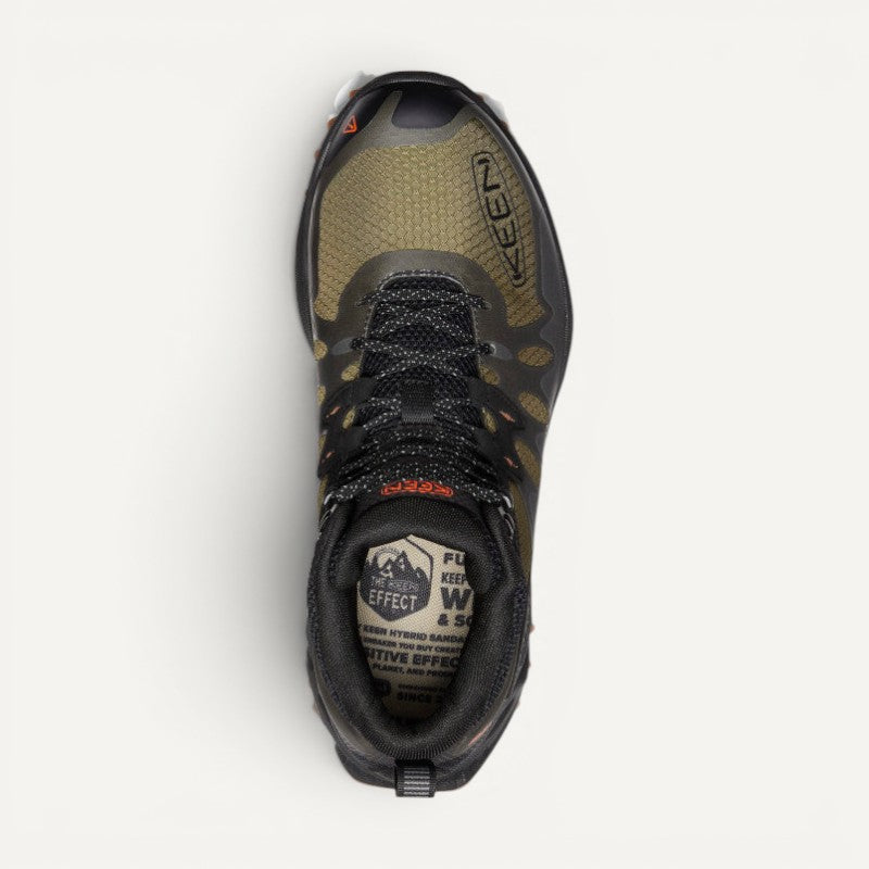 Men's Zionic Mid Waterproof Dark Olive/Scarlet Ibis