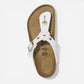 Gizeh Kid's White Birko-Flor Narrow