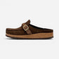 Buckley Braided Carafe Suede Leather Narrow