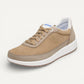 Honnef City Grey Taupe Nubuck Leather Narrow
