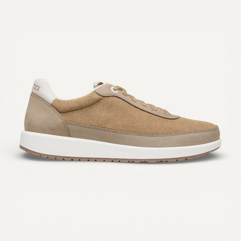 Honnef City Grey Taupe Nubuck Leather Narrow