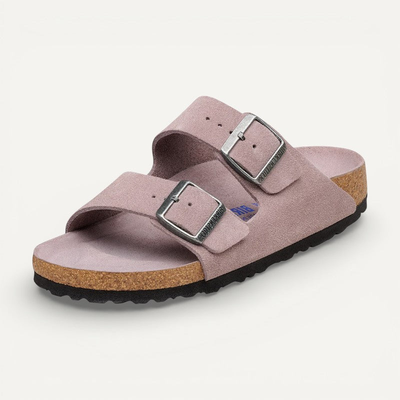 Arizona Soft Footbed Purple Suede Leather Regular