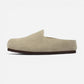 Amsterdam Taupe Suede Leather Narrow