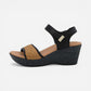 summer raffia soft black