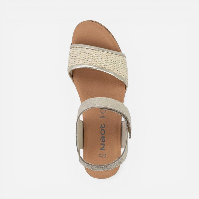 summer raffia radiant gold