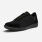 Lila 2 Black Hydro Wovenstretch/Suede