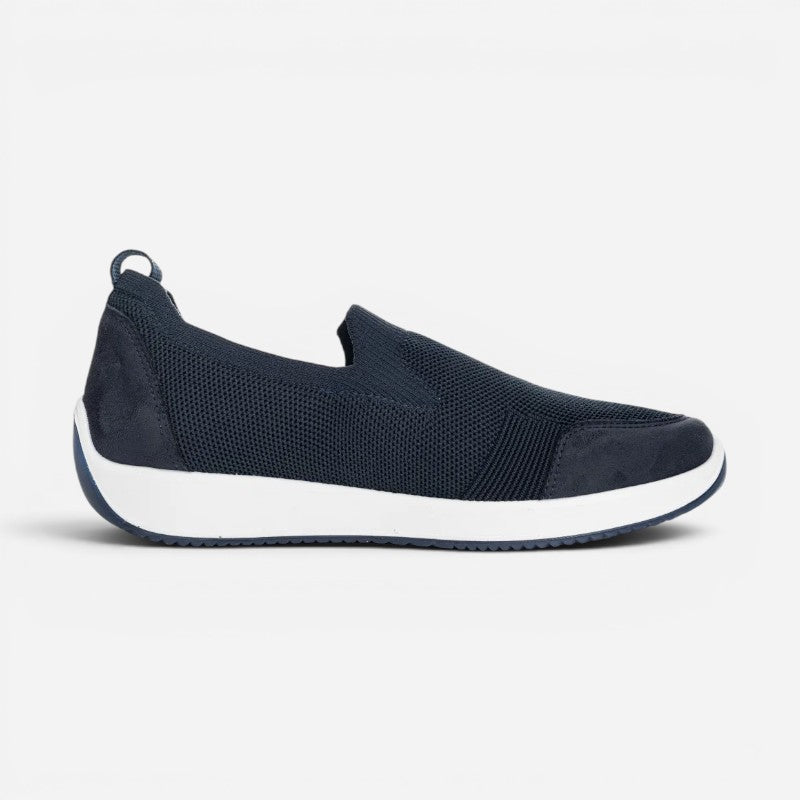 Lilith 2 Navy Hydro Microsuede