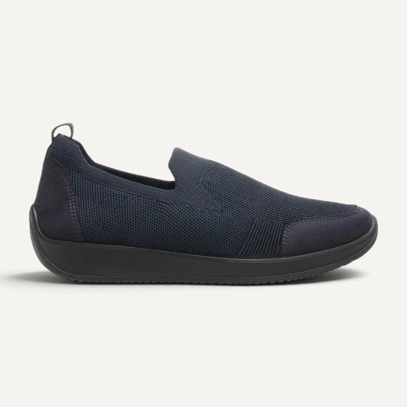 Lilith 2 Navy Hydro-Wovenstretch/Suede