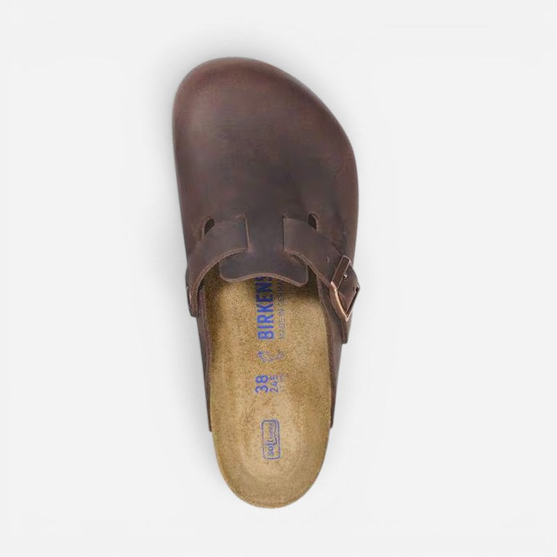 Boston Soft Footbed Habana Oiled Leather Narrow