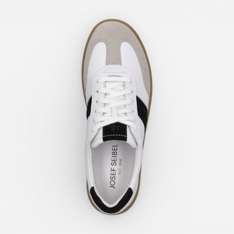 Joleen 01 White/Black Suede