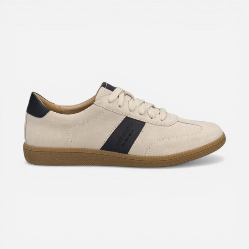 Joleen 01 Beige/Black Suede