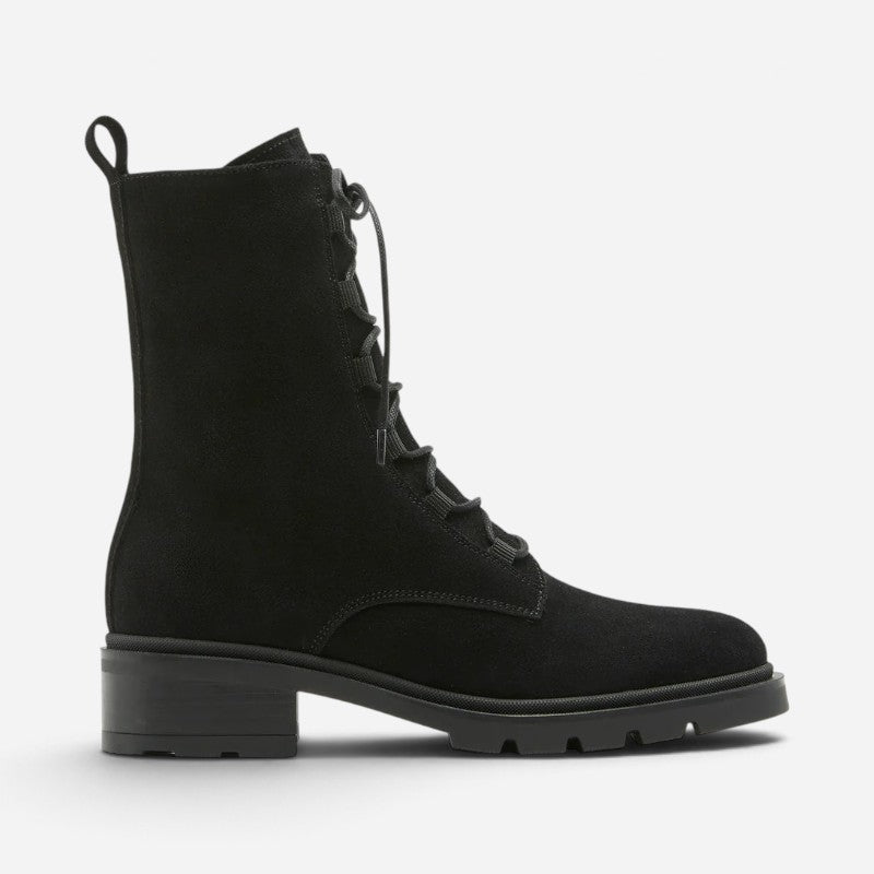 Secure Black Leather