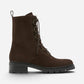 Secure Brunette Suede
