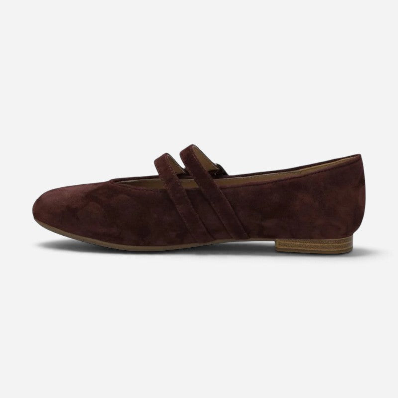 Clarice 03 Burgundy Suede