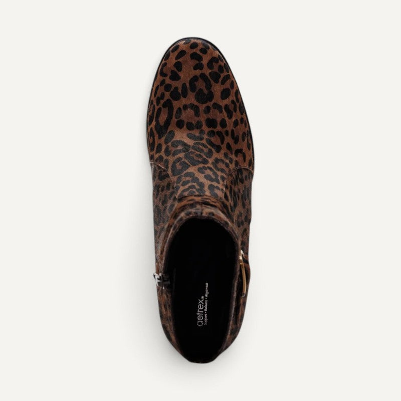 Rebecca Heel Boot Leopard