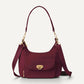 Coastal Flip Lock Half Moon Bag Jam With Gold Hardware