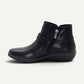 leah low boot black