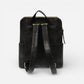 Raegan Double Zip Backpack Black