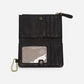 Bobbie Bifold Wallet With Carabiner Black