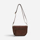 Helene Small Saddle Crossbody Walnut