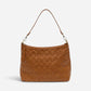 Winnie Woven Hobo Cognac