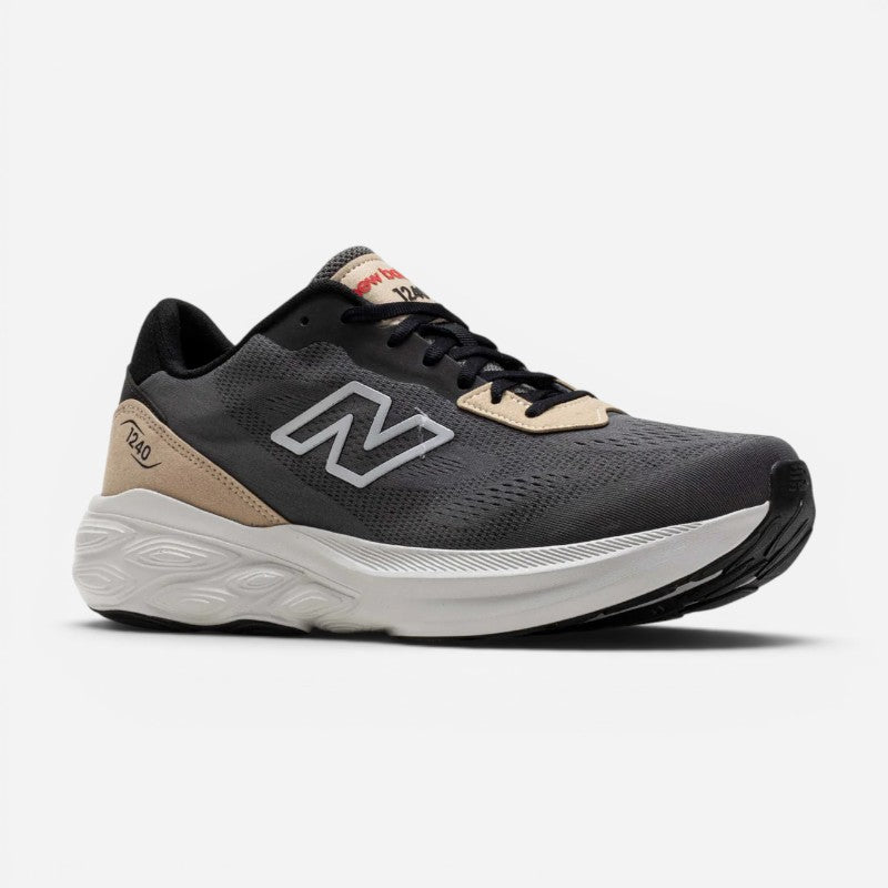 Men's Made in USA 1240 v1 BLACK/CASTLEROCK/Firecracker