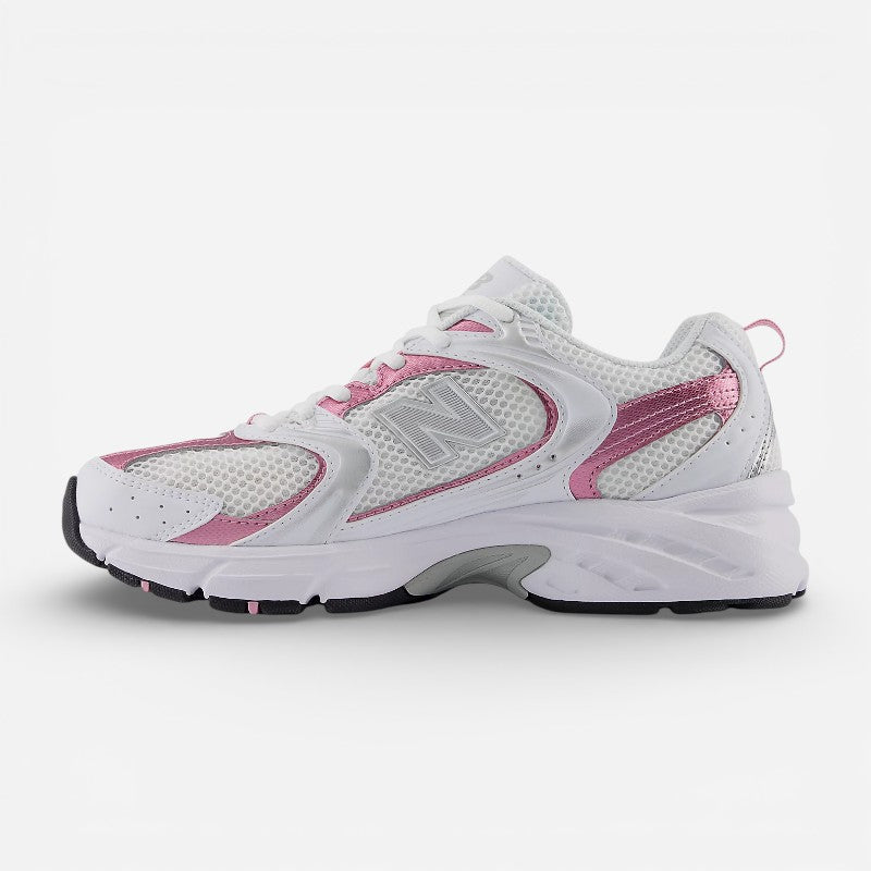 Men's 530 NB 103 WHITE/PINK SUGAR/Silver Metallic
