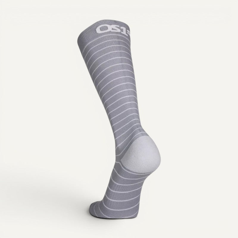 Wellness Compression Over The Calf Grey Stripes