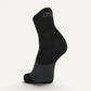 Wicked Comfort 1/4 Crew Sock Black