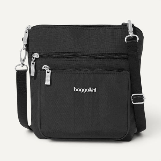 Modern Pocket Crossbody Black
