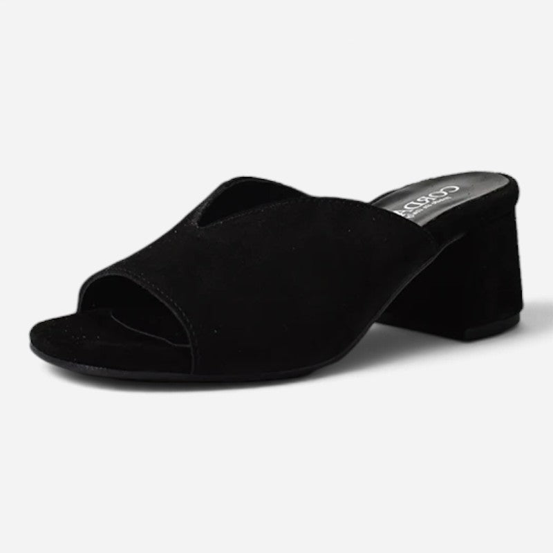 Pollie Black Suede