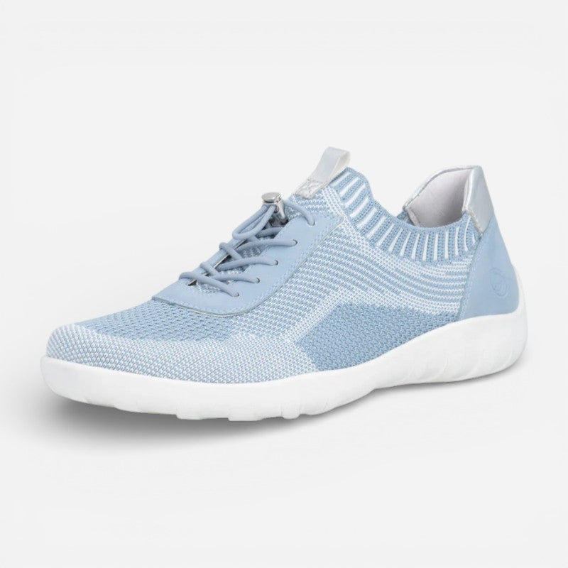 Liv 18 White/Aqua/Silver