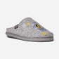 Snoopy Slipper Gray Ski