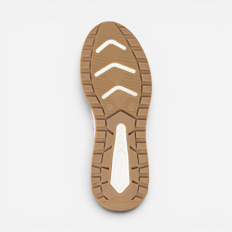 Akilah 01 Olive/Crema/Pink