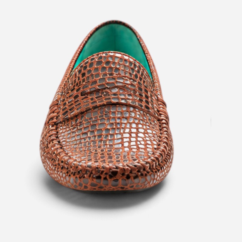 Anna Luggage Croco Patent