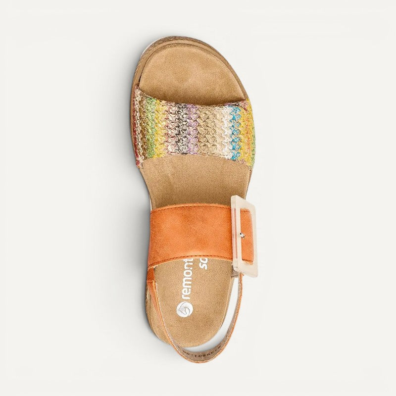 Jocelyn 62 Gold-Multo/Orange