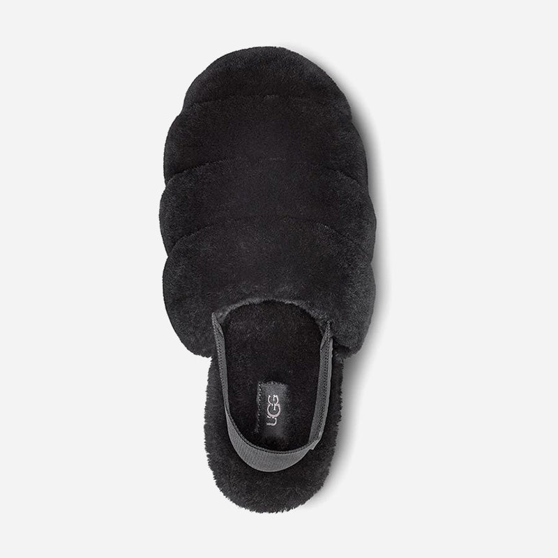 Super Fluff Slipper Black