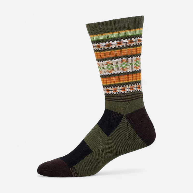 Men's Compass Wool Serape Green