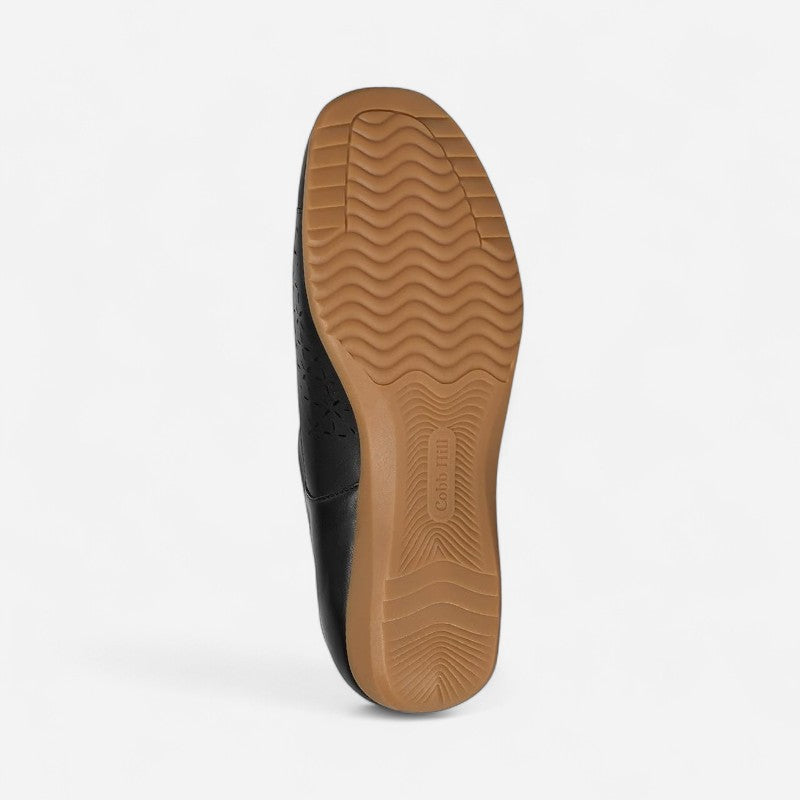 Rowen T-Strap Casual Black
