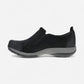 Pippy Waterproof Burnished Suede Black