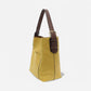 Classic Hobo Handbag Laguna YelloWithCoffee