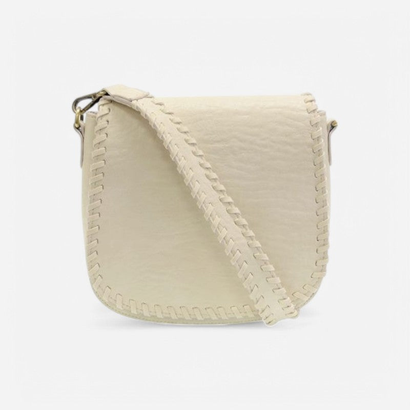 Annie Whipstitch Convertible Crossbody Cream